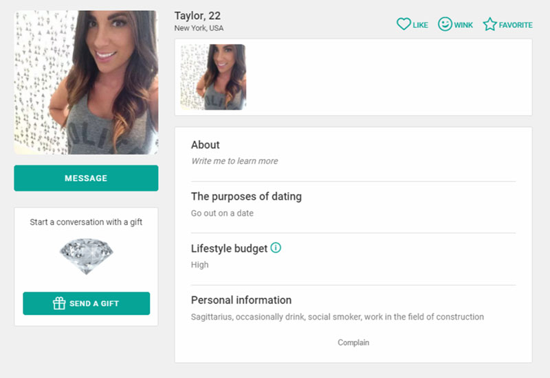 emilydates sugar baby profile
