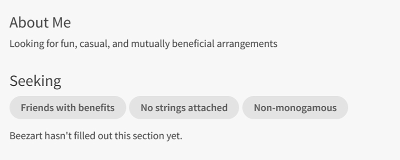 sugar daddy profile details